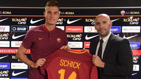 AS Roma: Schick sẵn sàng cho ngày gặp lại Sampdoria
