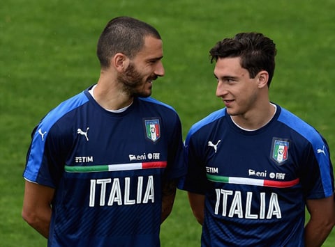 Darmian sẽ là đồng đội của Bonucci ở Juventus?