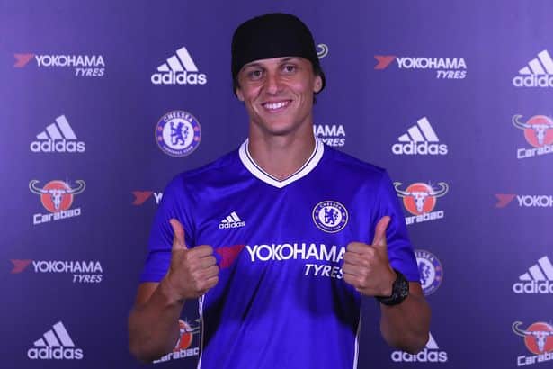David Luiz (PSG đến Chelsea - 34 triệu bảng)