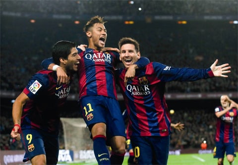 Tam tấu MSN của Barca giờ chỉ còn Messi sẵn sàng cho trận đấu tới