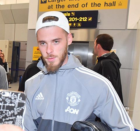 De Gea cũng tranh thủ trở về Tây Ban Nha