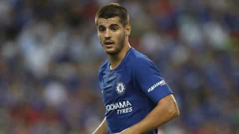 Phong độ thất vọng của Morata chắc hẳn đang khiến Chelsea nhớ Costa (ảnh trên) rất nhiều