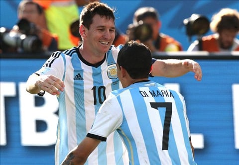 Di Maria và Messi là những người bạn cả trong lẫn ngoài sân cỏ