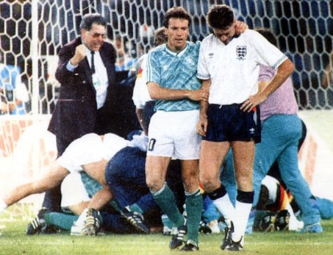 Tam sư bị Đức loại khỏi bán kết World Cup 1990 trên chấm 11m