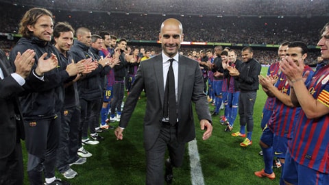 Ngày rời đi, trong vali của Pep là 14 danh hiệu lớn nhỏ với Barca