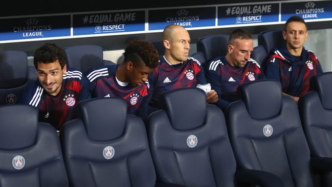 Robben và Ribery giờ không còn là những cầu thủ chạy cánh xuất sắc