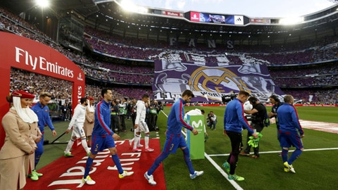 Real đang chơi không tốt trên sân nhà Bernabeu