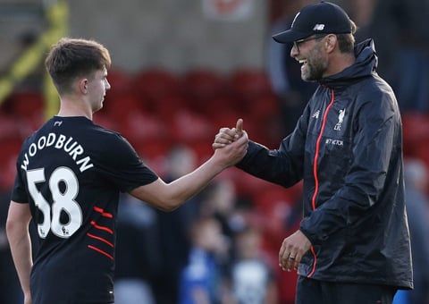 Woodburn đang phát triển tốt dưới sự dẫn dắt của HLV Juergen Klopp