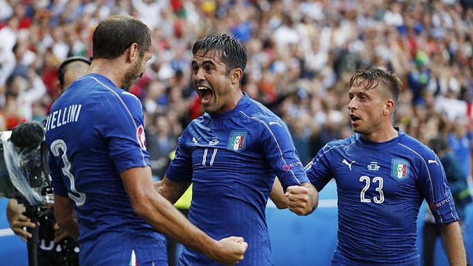Italia phải tham dự trận play-off để cạnh tranh vé tới Nga