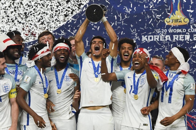 U20 Anh lên ngôi vô địch thế giới
