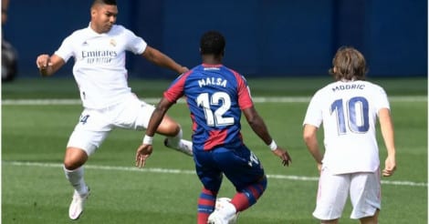 real madrid vs levante 1 2