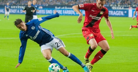amine harit sven bender schalke leverkusen 23 02 2018 imago sven simon 30236177h
