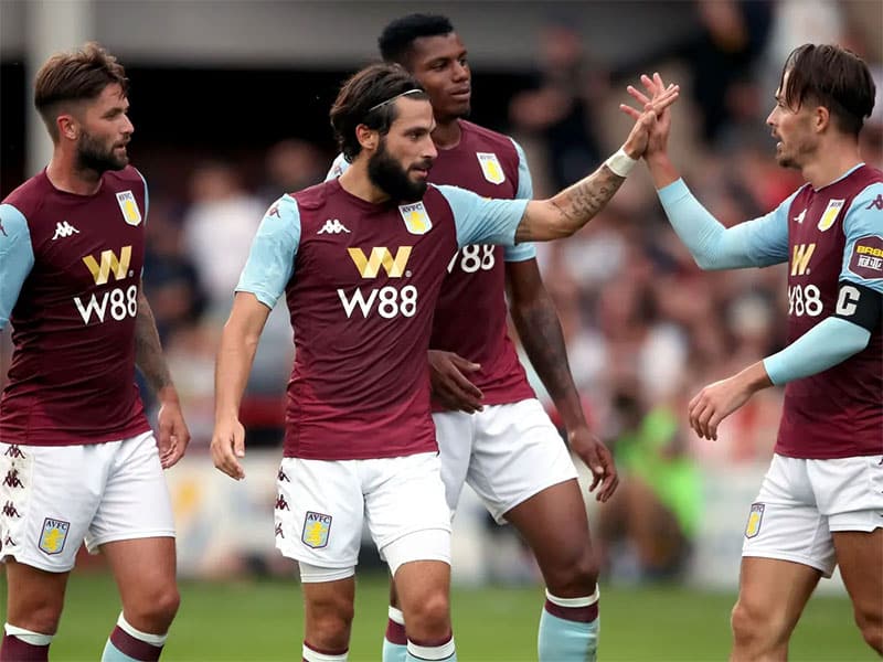 W88 là nhà tài trợ chính cho đội bóng Aston Villa, Aston villa 2019, Aston villa
